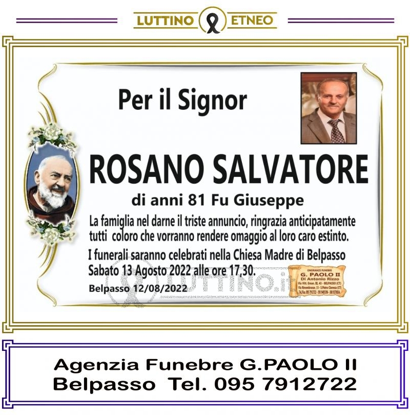 Salvatore  Rosano 